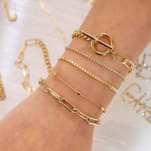 Load image into Gallery viewer, LETAPI New 30 Styles Bohemian Bangle for Woman 5PC/set Gold Color Leaf Shaped Bracelet Charm Party Wedding Jewelry