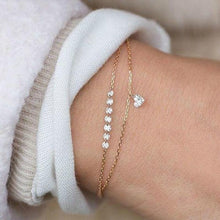 Load image into Gallery viewer, World Map Bracelets For Women Travel Jewellery Rose Gold Chain Friendship Sister Gifts Globe Bracelet Femme BFF